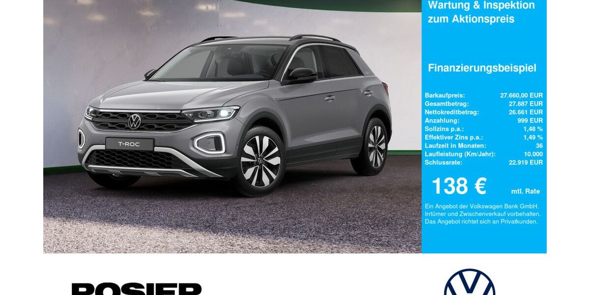 VW T-Roc 4.989 km 27.660 &euro; Menden 58706