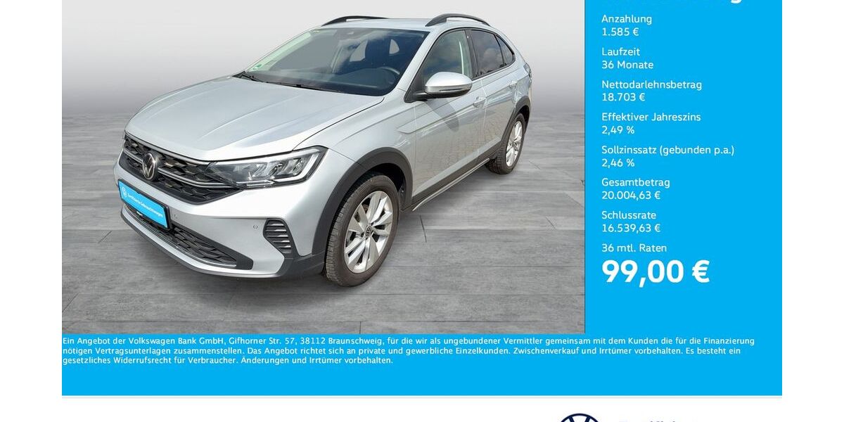 VW Taigo 8.462 km 19.911 &euro; Bergkamen 59192