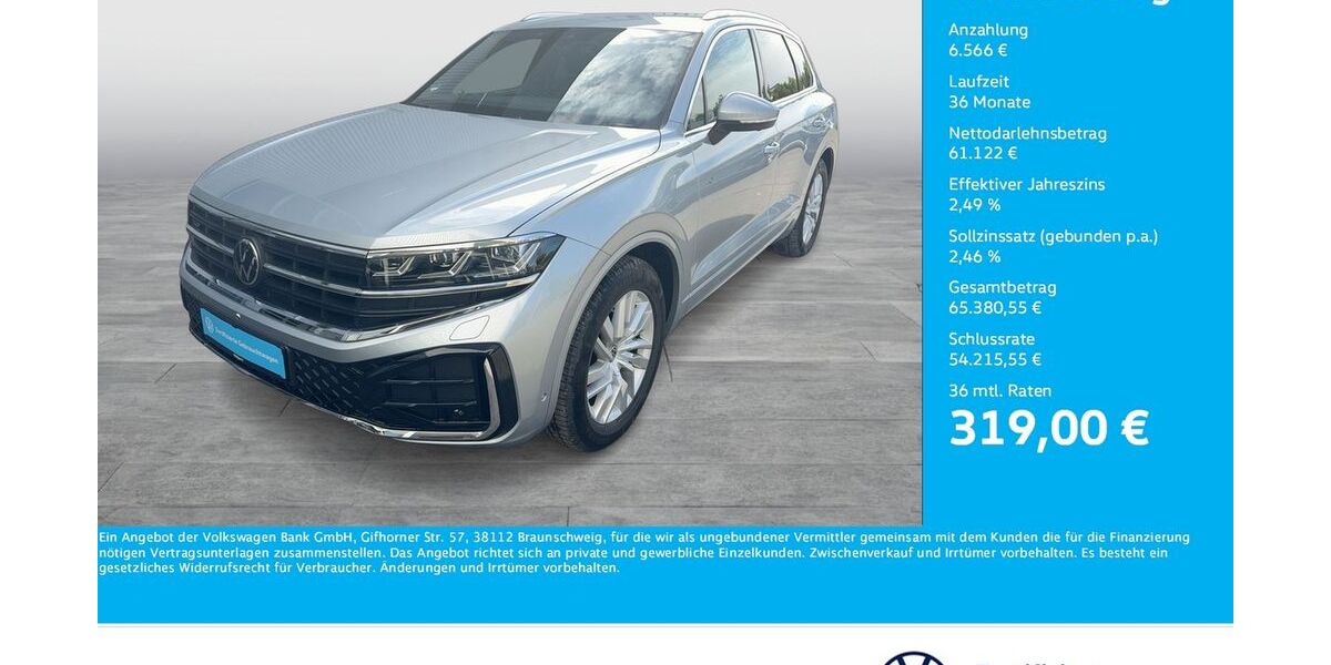 VW Touareg 4.480 km 64.822 &euro; Bergkamen 59192