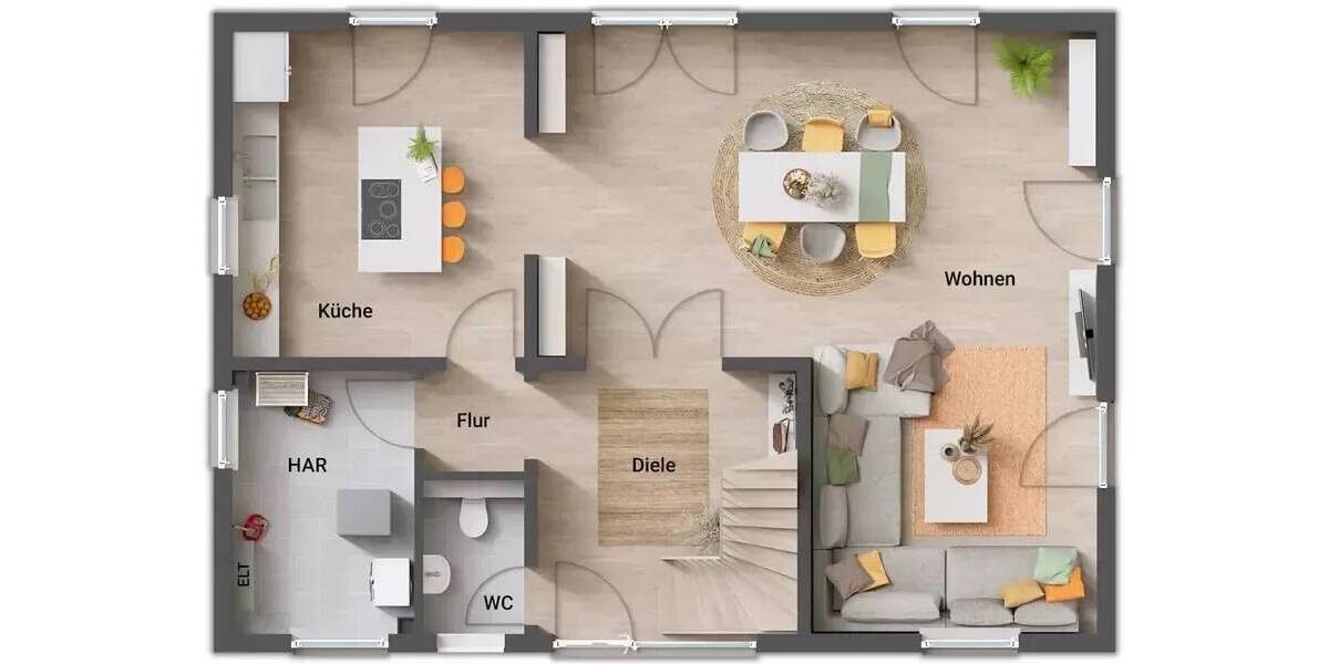 Einfamilienhaus Senden - 4 Zimmer, 142 m&sup2;, 305.440&euro; | Angebot:25769684
