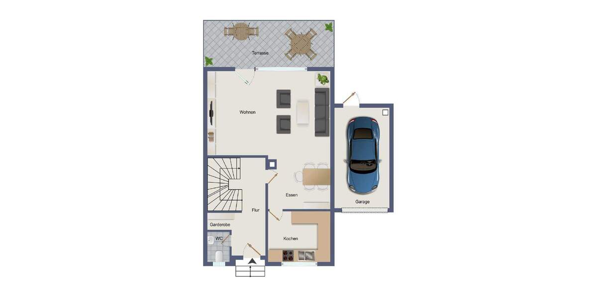 Doppelhaushälfte Hamm Bockum-Hövel - 4 Zimmer, 111 m&sup2;, 289.000&euro; | Angebot:25862406