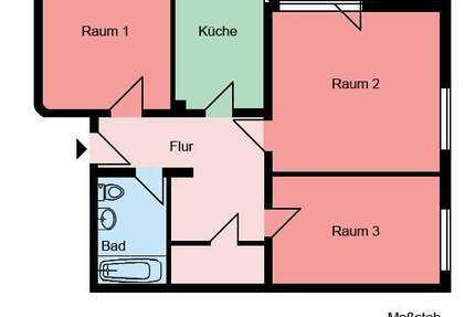 Wohnung Kamen Methler - 3 Zimmer, 80 m&sup2;, 589&euro; | Angebot:27339366
