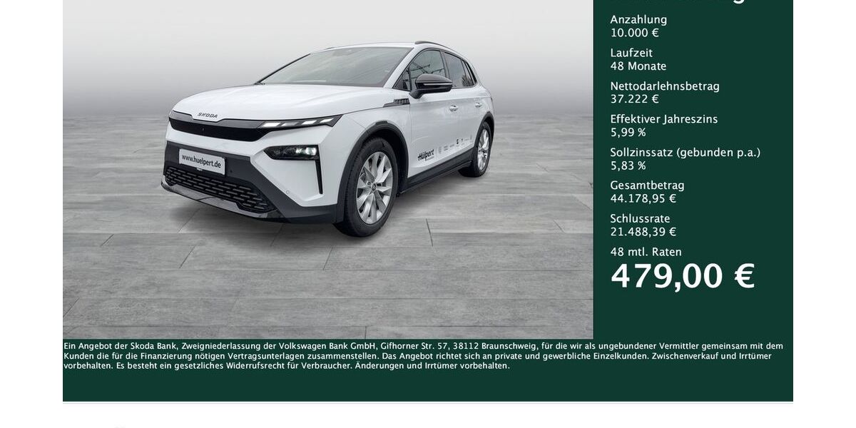 Skoda Elroq 9.649 km 47.222 &euro; Dortmund 44269