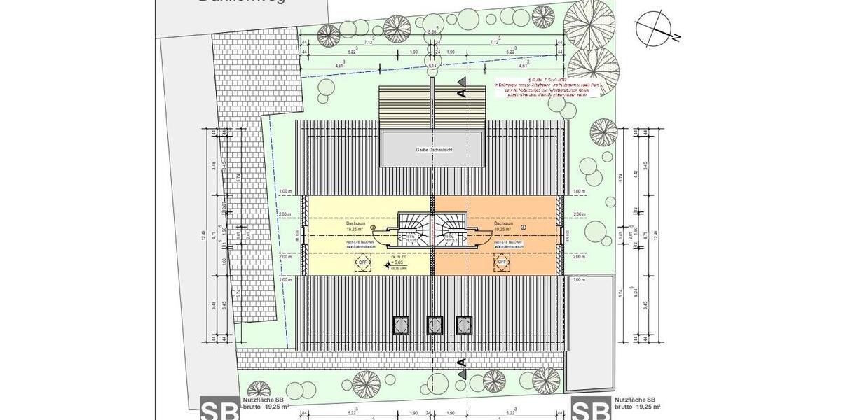 Dachgeschoßwohnung Senden - 3 Zimmer, 82 m&sup2;, 820&euro; | Angebot:25974970