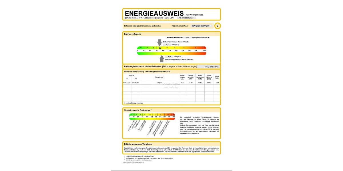 Gepflegte Doppelhaushälfte mit Loggia und Garten in Dortmund Loh - Doppelhaushälfte Dortmund Loh | Angebot:24345237