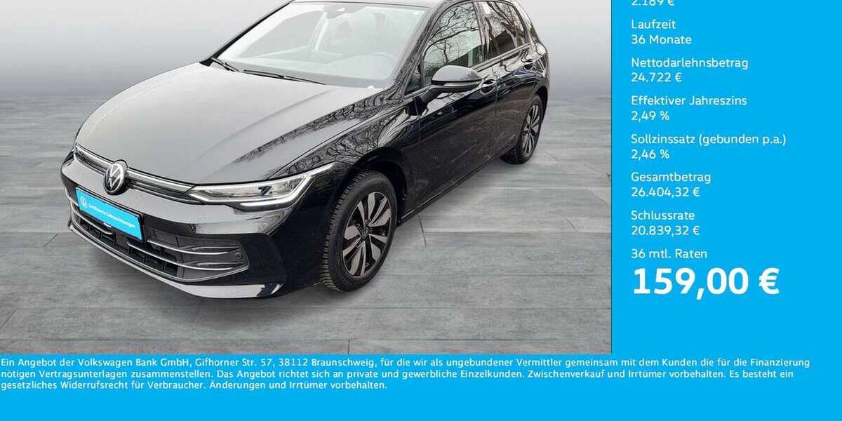 VW Golf 9.000 km 26.911 &euro; Dortmund-Marten 44379