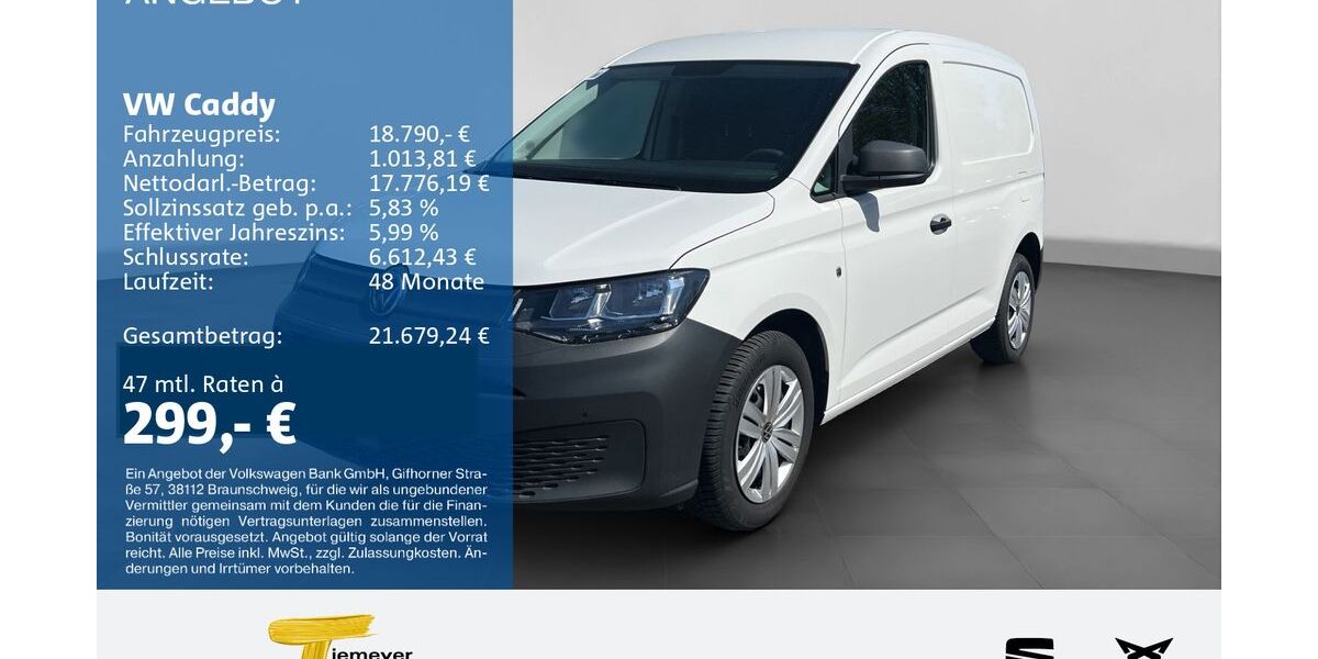 VW Caddy 55.005 km 18.790 &euro; Hemer 58675