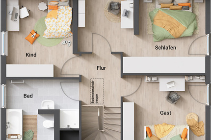 Haus Dortmund Asseln - 5 Zimmer, 121 m&sup2;, 441.850&euro; | Angebot:25735339