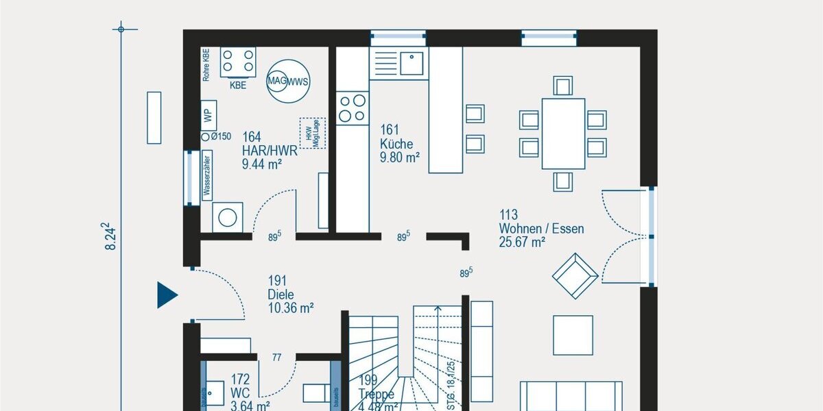 Individuelles Einfamilienhaus in Oer-Erkenschwick - Flexibilität trifft Energieeffizienz - Einfamilienhaus Oer-Erckenschwick Erckenschwick | Angebot:27302829