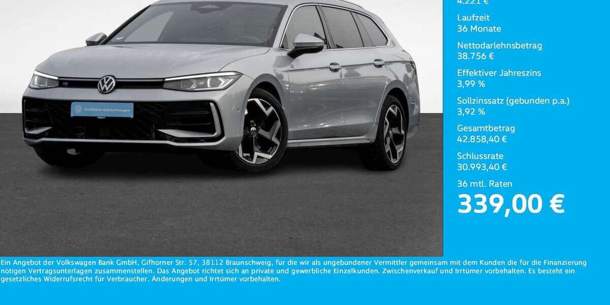 VW Passat Variant 6.572 km 42.977 &euro; Bergkamen 59192