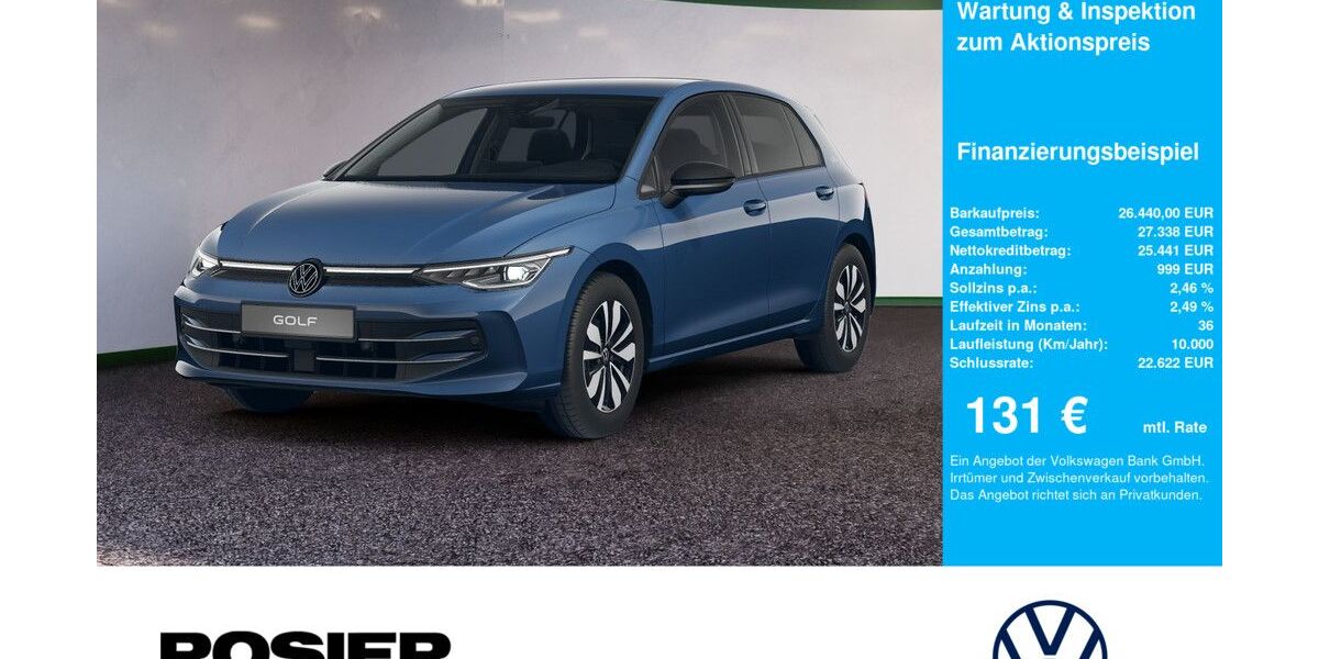 VW Golf 25.308 km 26.440 &euro; Menden 58706