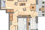 Etagenwohnung Castrop-Rauxel Rauxel - 1.5 Zimmer, 42 m&sup2;, 257&euro; | Angebot:26482226