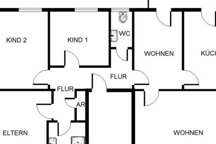 Wohnung Bergkamen - 4.5 Zimmer, 96 m&sup2;, 428&euro; | Angebot:26661761