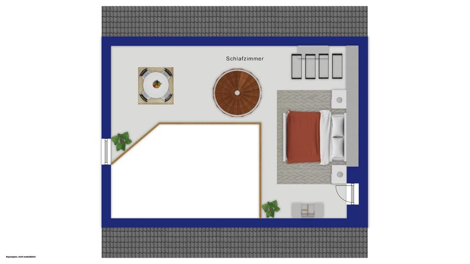 Maisonettenwohnung Dortmund Gartenstadt - 2 Zimmer, 86 m&sup2;, 1.030&euro; | Angebot:25715708