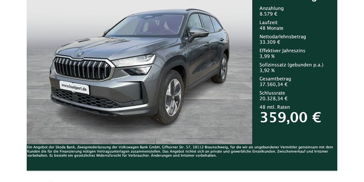 Skoda Kodiaq 3.140 km 41.688 &euro; Dortmund 44269