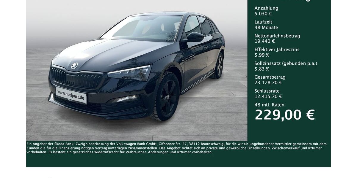 Skoda Scala 18.418 km 24.470 &euro; Dortmund 44269