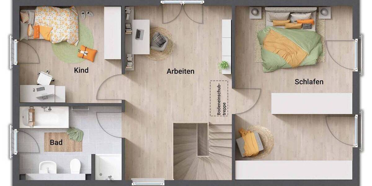 Einfamilienhaus Ahlen Innenstadt - 4 Zimmer, 125 m&sup2;, 276.690&euro; | Angebot:25681251