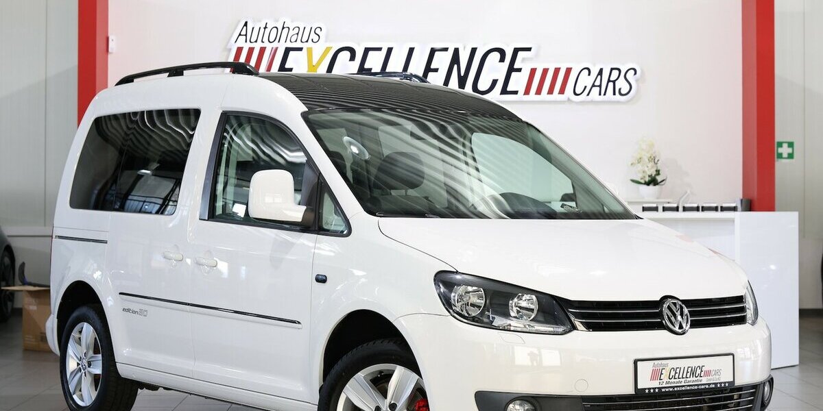 VW Caddy KOMBI 1.6 TDI DSG EDITION-30 WHITE & BLACK 144.000 km 15.444 &euro; Hamm 59077