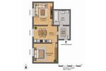 Dachgeschoßwohnung Castrop-Rauxel Rauxel - 2 Zimmer, 48 m&sup2;, 615&euro; | Angebot:26648940