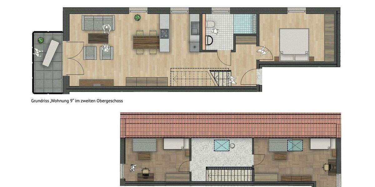 Etagenwohnung Drensteinfurt - 4 Zimmer, 98 m&sup2;, 443.000&euro; | Angebot:25657607
