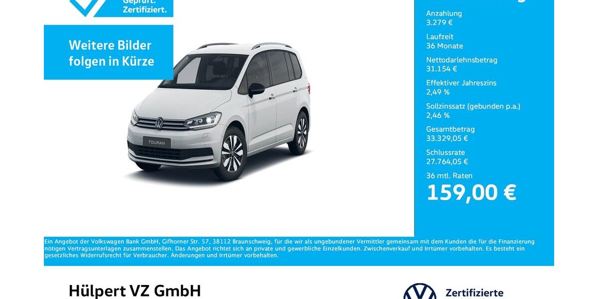 VW Touran 19.037 km 34.277 &euro; Unna 59423