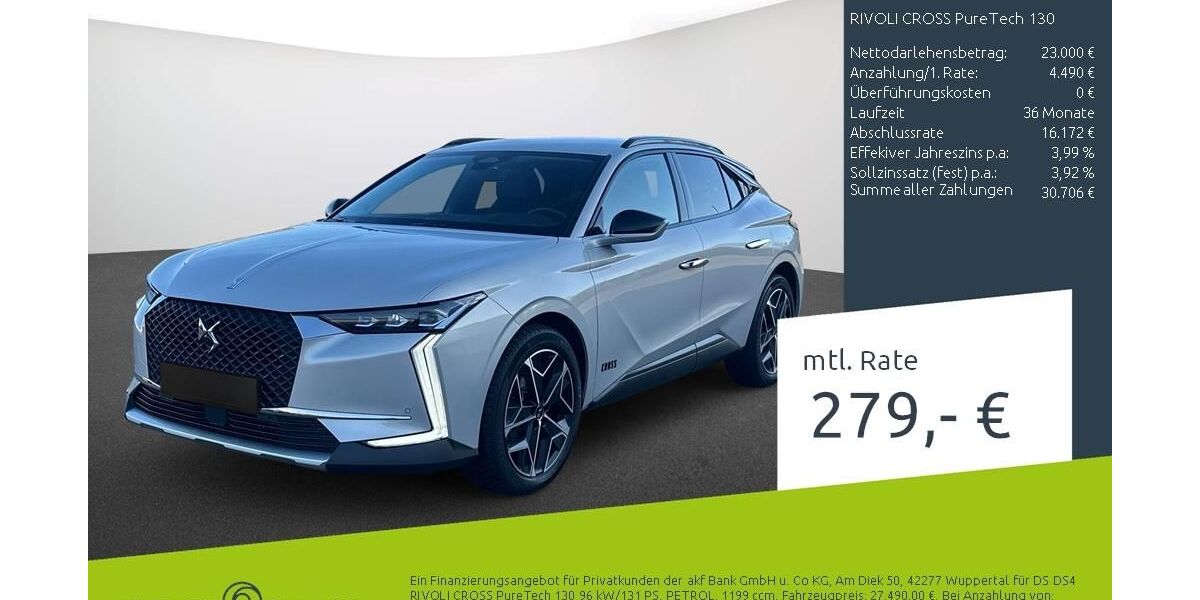 DS Automobiles DS4 29.302 km 24.460 &euro; Dortmund 44263