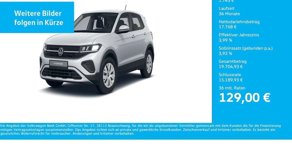 VW T-Cross 6.958 km 19.511 &euro; Dortmund-Marten 44379