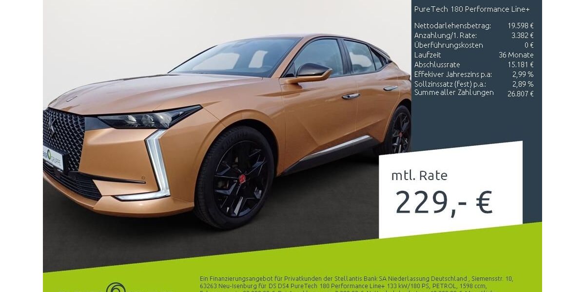 DS Automobiles DS4 46.795 km 20.970 &euro; Dortmund 44263