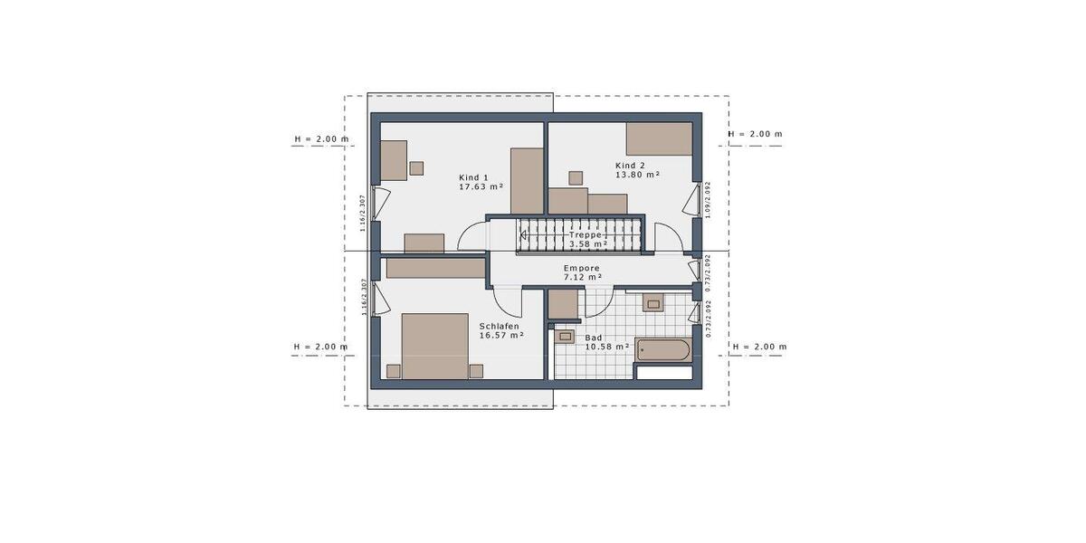 Einfamilienhaus Selm - 5 Zimmer, 140 m&sup2;, 1.600&euro; | Angebot:26664351