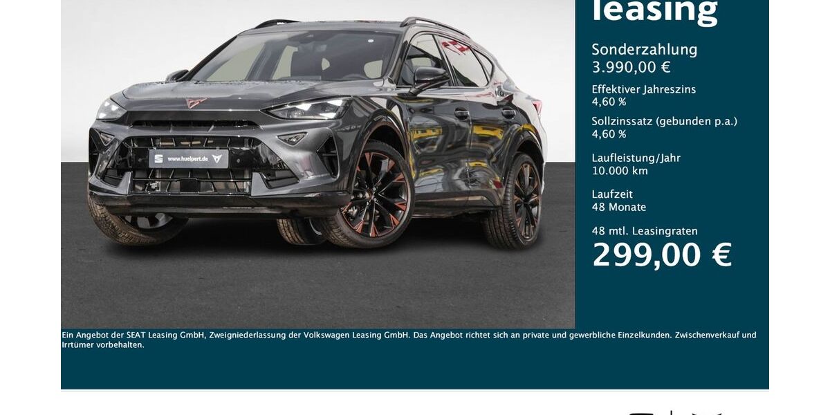 Cupra Formentor 5.298 km 35.212 &euro; Dortmund 44379