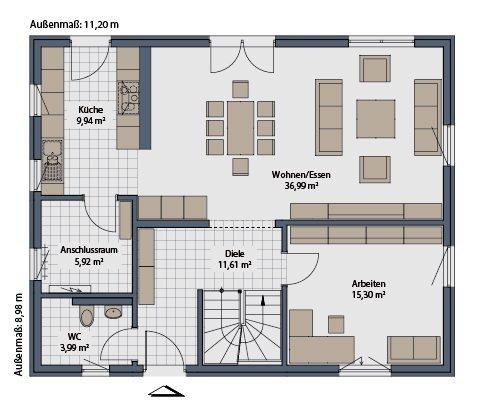 Einfamilienhaus Bergkamen - 5 Zimmer, 165 m&sup2;, 1.650&euro; | Angebot:26664353