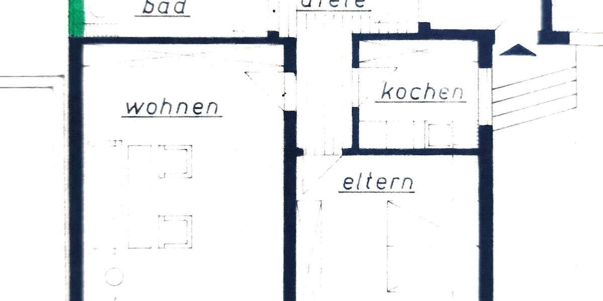 Etagenwohnung Dortmund Eving - 2 Zimmer, 72 m&sup2;, 642&euro; | Angebot:27307032
