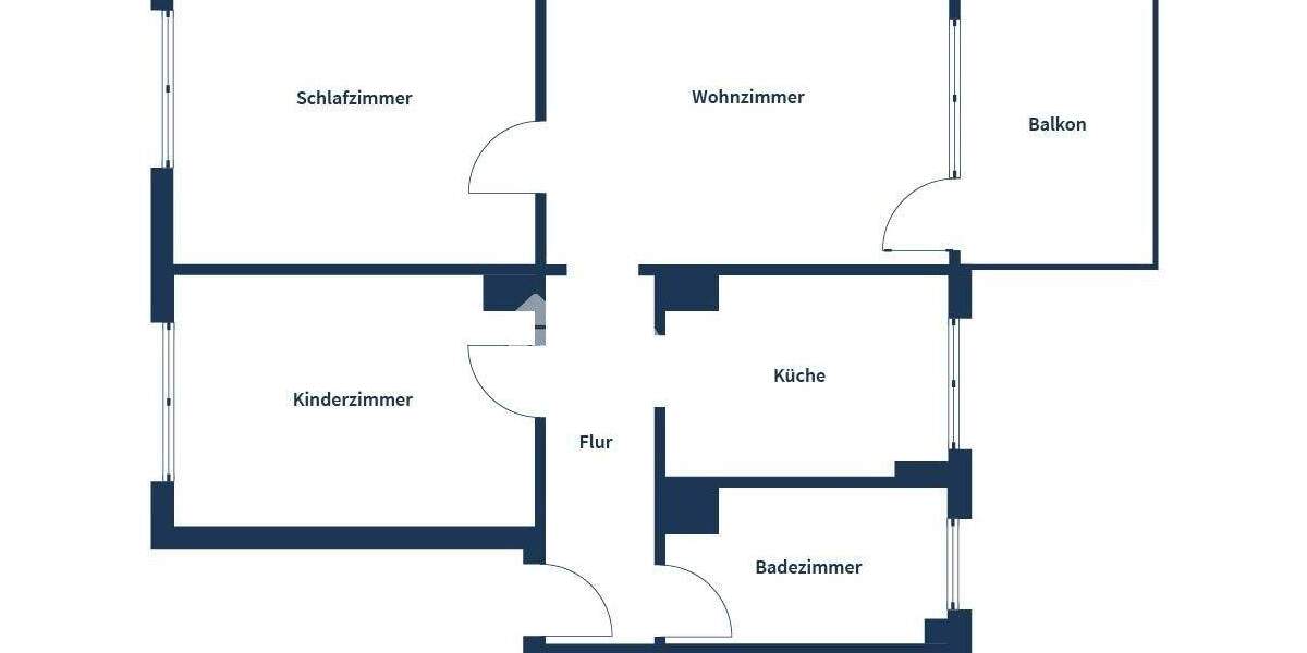 Etagenwohnung Dortmund Eving - 3 Zimmer, 60 m&sup2;, 155.000&euro; | Angebot:25732748