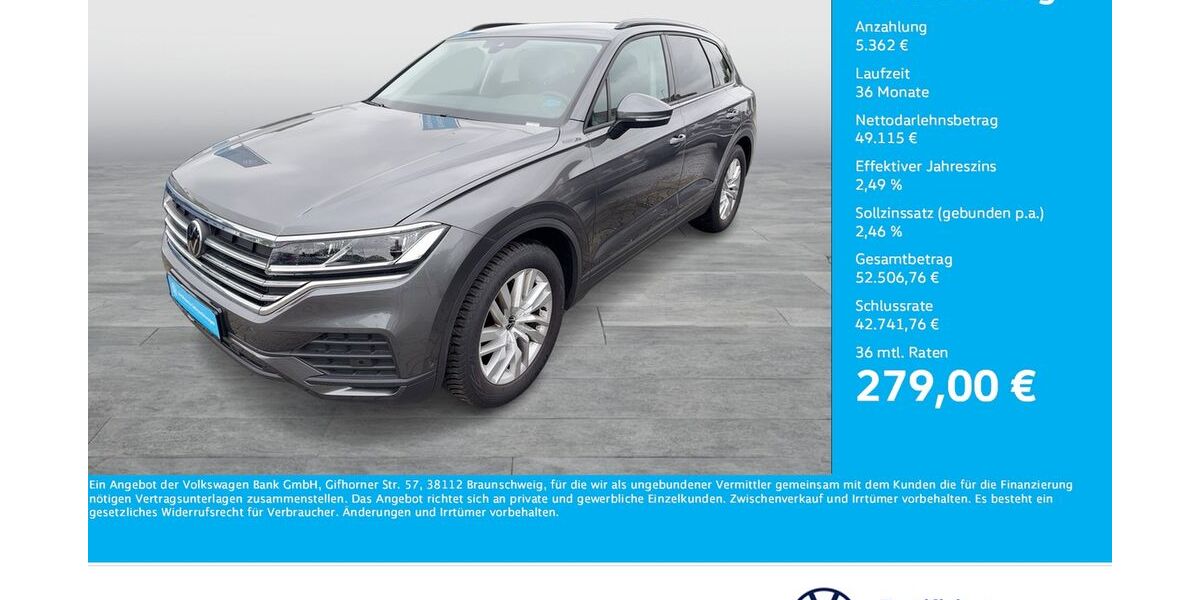 VW Touareg 11.480 km 54.477 &euro; Bergkamen 59192