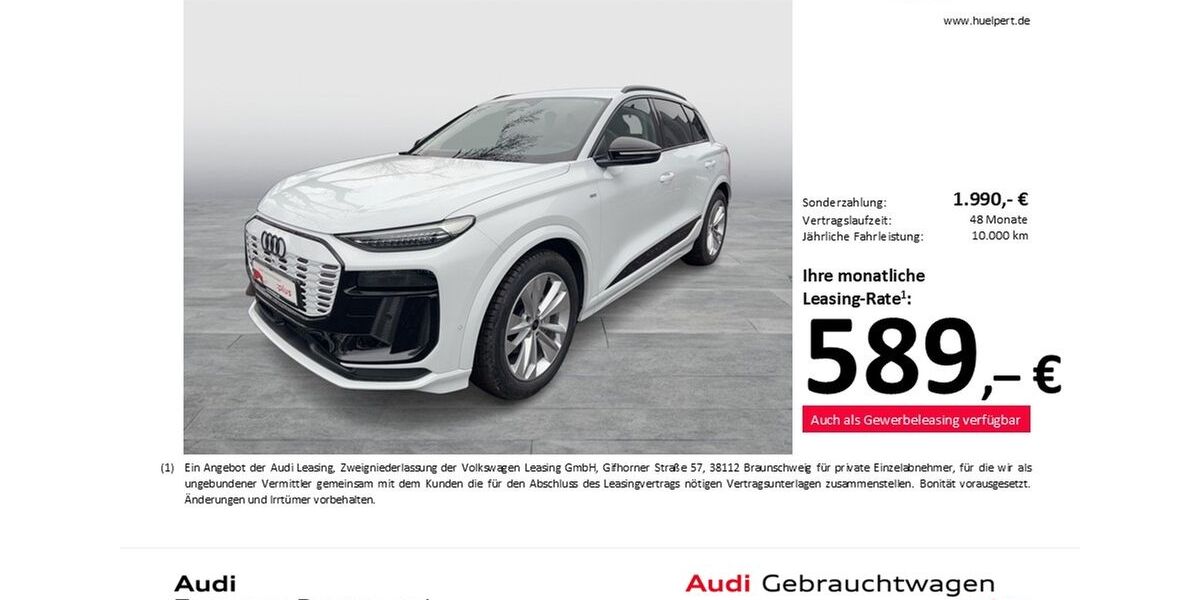 Audi Q6 e-tron 7.600 km 66.315 &euro; Dortmund 44143