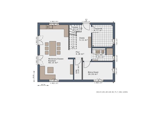 Einfamilienhaus Dortmund Brackel - 6 Zimmer, 145 m&sup2;, 2.000&euro; | Angebot:26664393