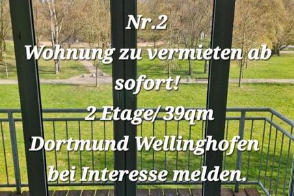 Wohnung Dortmund Hörde - 2 Zimmer, 39 m&sup2;, 450&euro; | Angebot:25947628