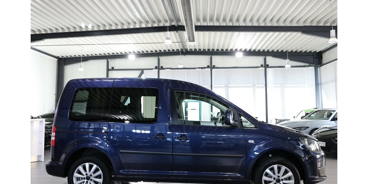 VW Caddy Kombi 1.6 TDI / 5-SITZER / -OPTIK / AHK 128.000 km 14.444 &euro; Hamm 59077