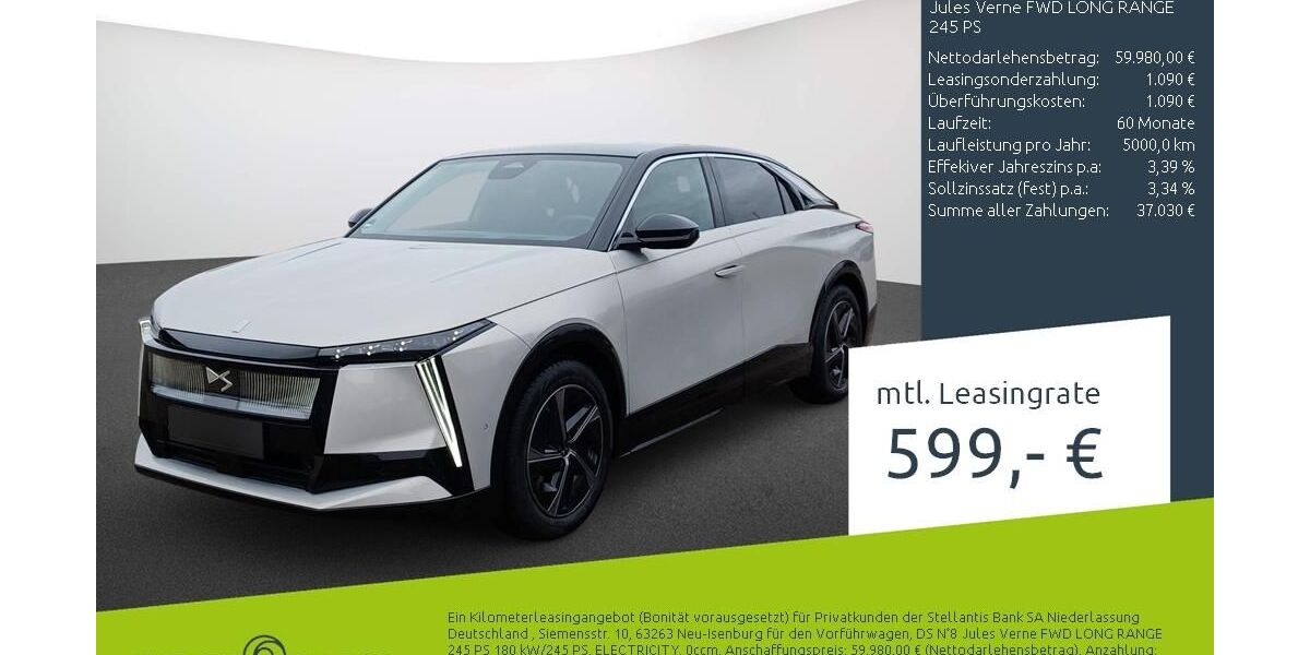 DS Automobiles Nº8 1.500 km 59.780 &euro; Dortmund 44263