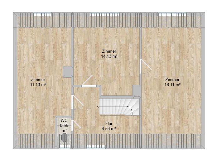 Reihenhaus Dortmund Huckarde - 6 Zimmer, 107 m&sup2;, 1.450&euro; | Angebot:26547233