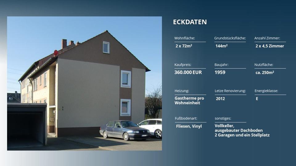 Erdgeschoßwohnung Selm - 9 Zimmer, 144 m&sup2;, 360.000&euro; | Angebot:27447067