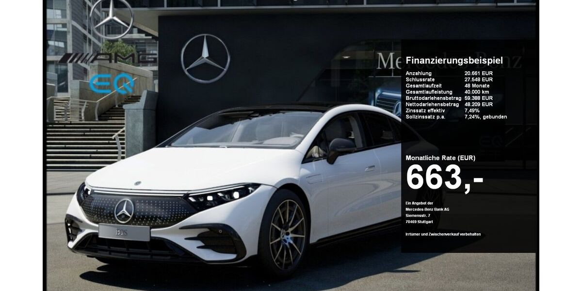 Mercedes-Benz EQS 40.607 km 68.870 &euro; Lünen 44532
