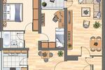 Etagenwohnung Unna - 3 Zimmer, 79 m&sup2;, 599&euro; | Angebot:26646851