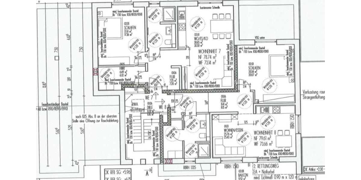 Etagenwohnung Holzwickede - 2.5 Zimmer, 73 m&sup2;, 1.100&euro; | Angebot:25084983
