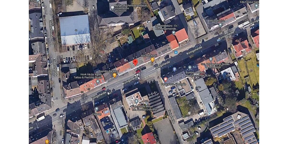 Etagenwohnung Lünen Brambauer - 2 Zimmer, 63 m&sup2;, 600&euro; | Angebot:26492214