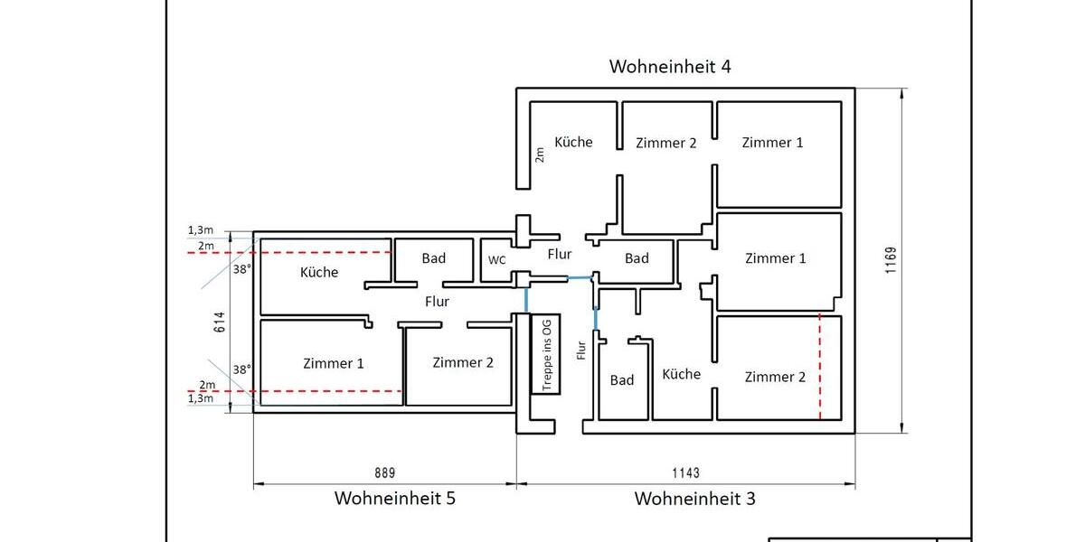 Mehrfamilienhaus, Wohnhaus Dortmund Bövinghausen - 14 Zimmer, 374 m&sup2;, 499.000&euro; | Angebot:27195467