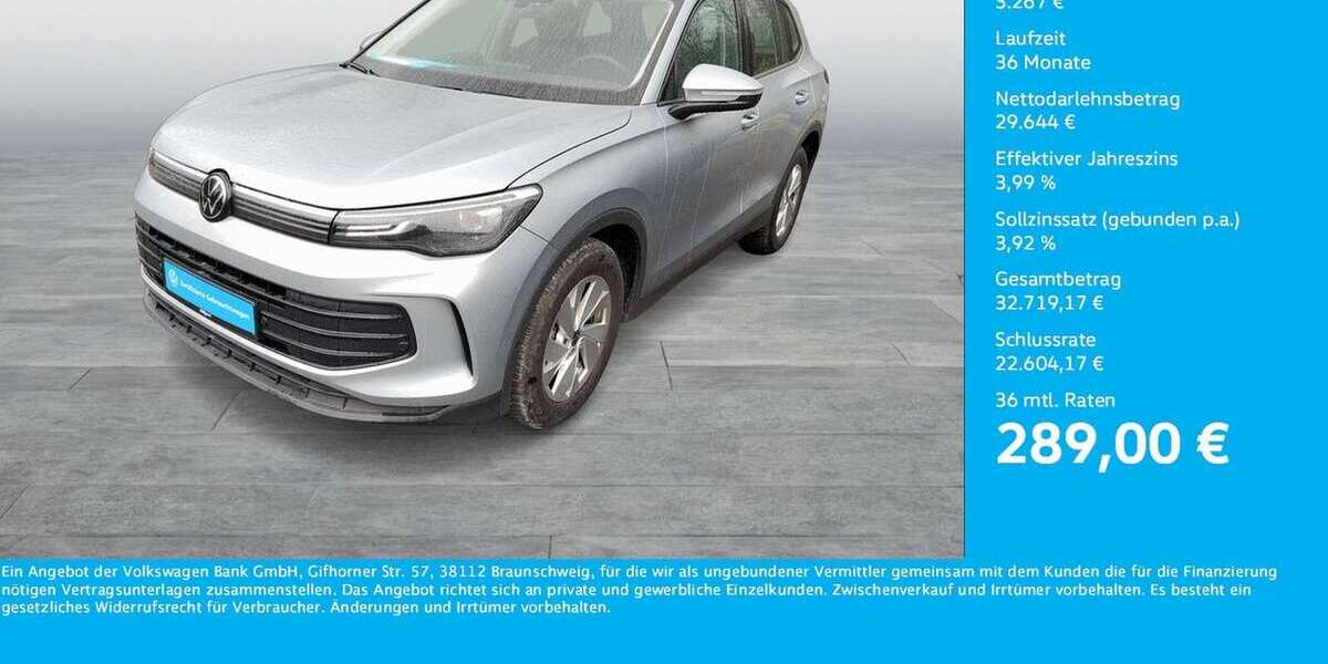 VW Tiguan 6.663 km 32.811 &euro; Unna 59423