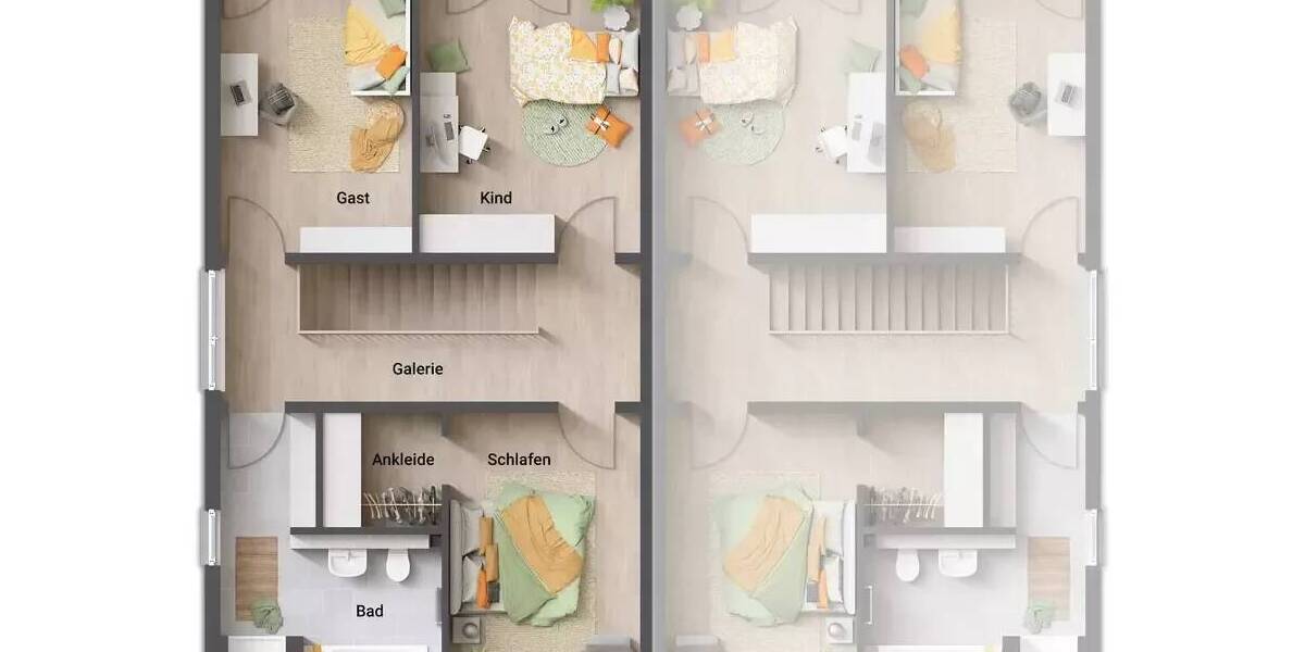 Doppelhaushälfte Ahlen Innenstadt - 5 Zimmer, 136 m&sup2;, 278.890&euro; | Angebot:25663369