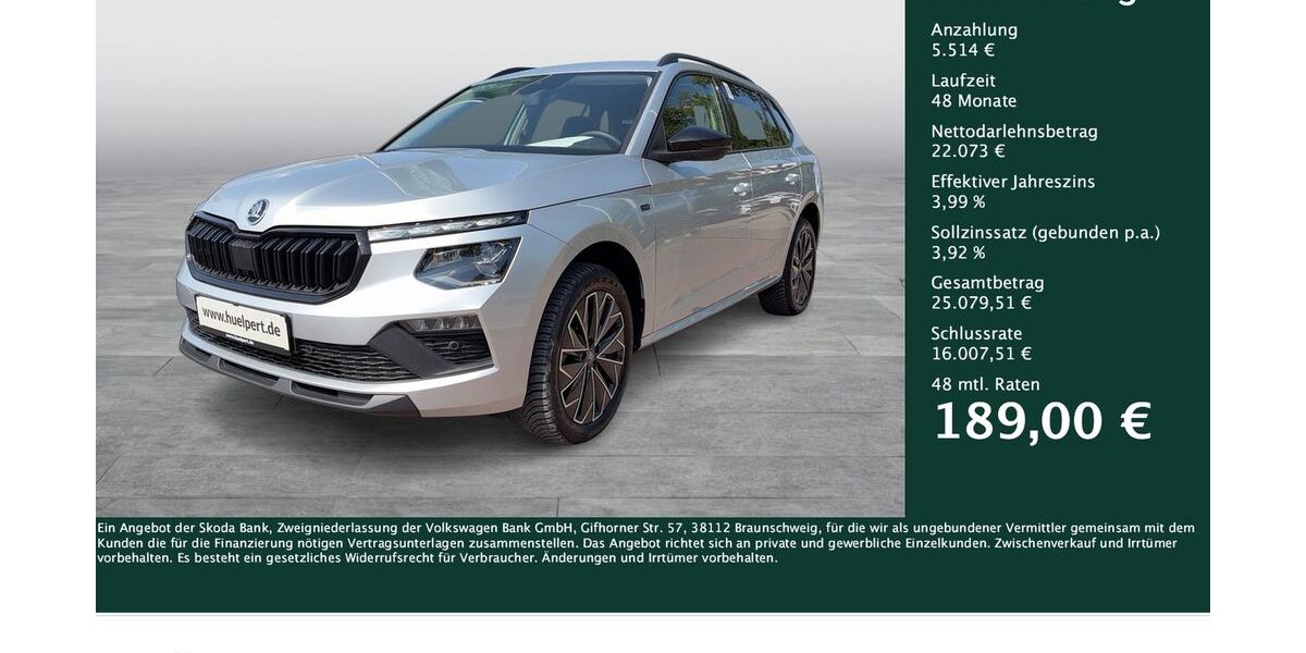 Skoda Kamiq 10.907 km 27.327 &euro; Dortmund 44269