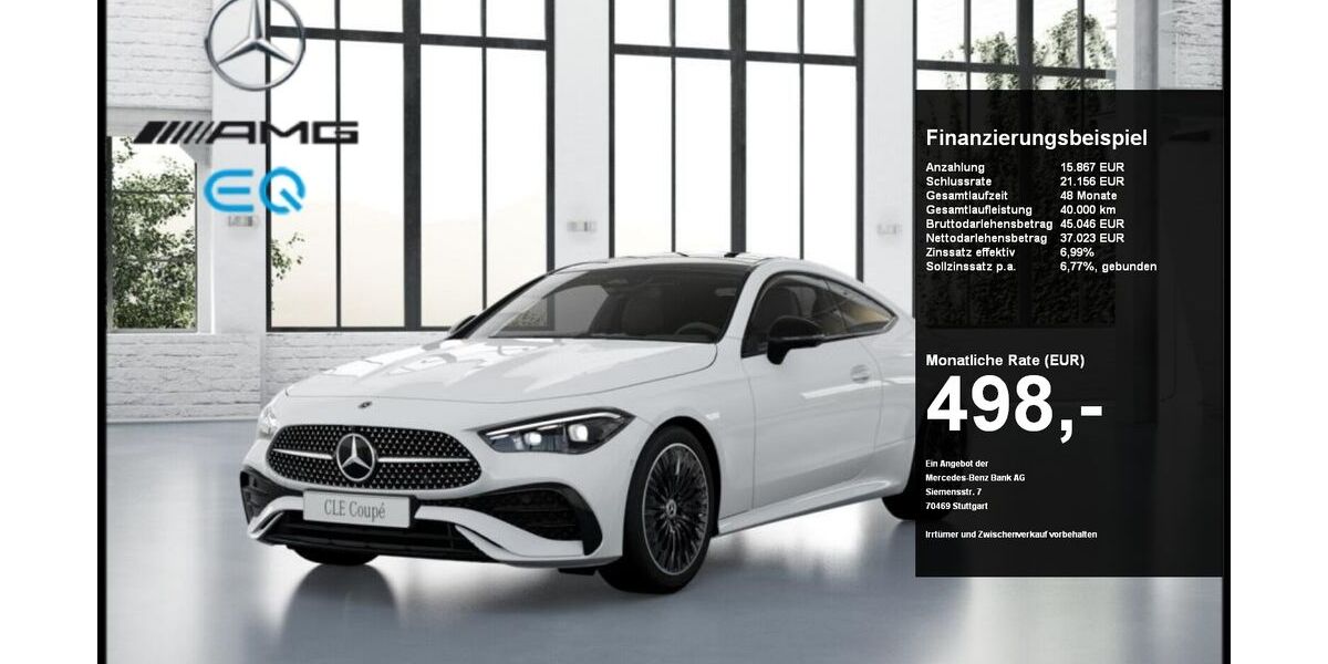 Mercedes-Benz CLE 220 16.642 km 49.870 &euro; Lünen 44532